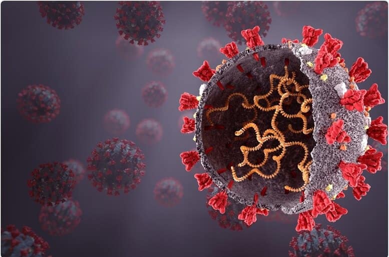 Silver and SAR Covid Virus